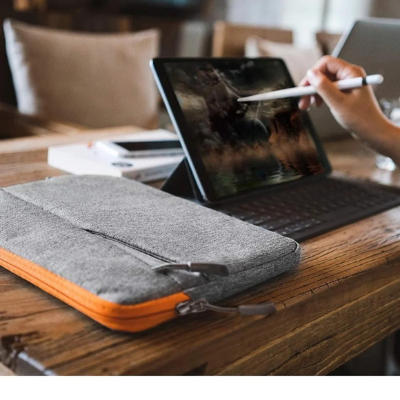Tomtoc grey tablet sleeve case - Picture 8 of 13
